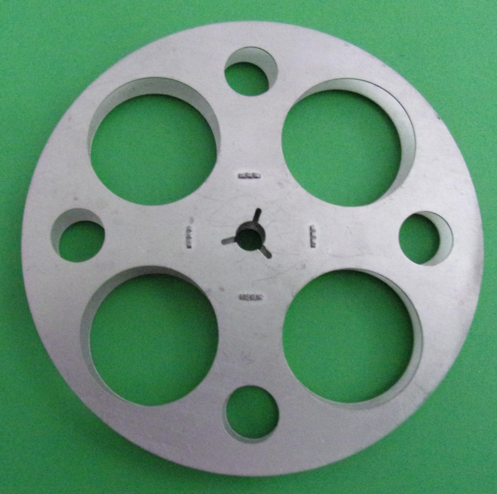 8mm filmová cievka ø 12,5cm - hliník - Starožitnosti