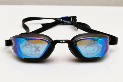 Plavecké brýle B-Fast 900 se zrcadlovými skly modré, NABAJI