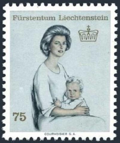 Lichtenštajnsko 1965 Kňažná Gina Mi# 459 - Známky