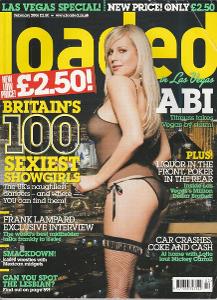 Loaded Magazine February 2006 Abi Titmus a 1x DVD THE ABI sex mastercl
