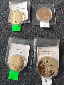 1ks medaile s kamínkem (32g)- český mincovní obchod