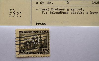 PERFIN - B69, Br., Josef Brukner a synové, Praha / ZC-161f