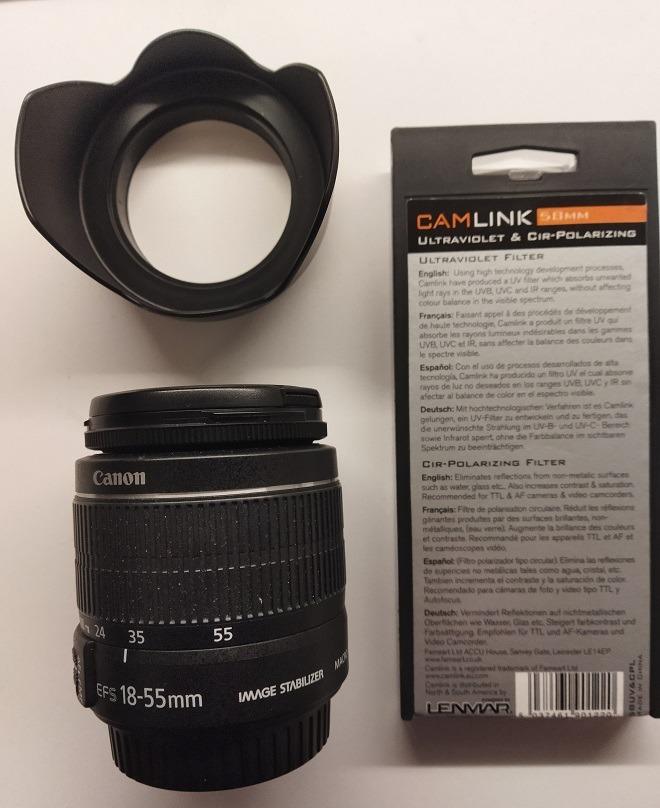 Objektív Canon EFS 18-55mm - Foto