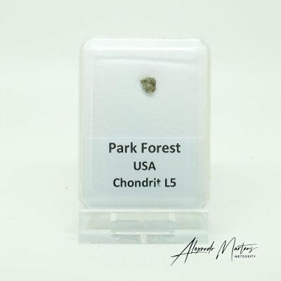 Kamenný meteorit - Park Forest - 0,092 gramů