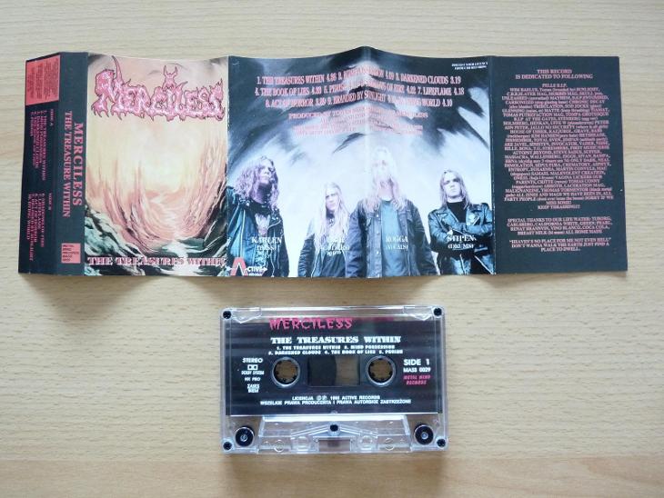 MERCILESS-The Treasure Within 1991/92 Metal Mind records