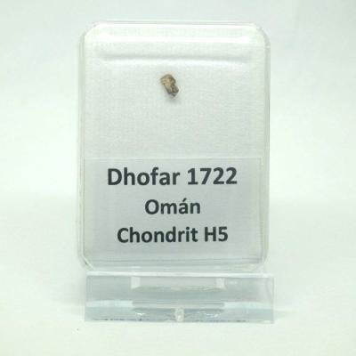 Kamenný meteorit - Dhofar 1722 - 0,04 gramů