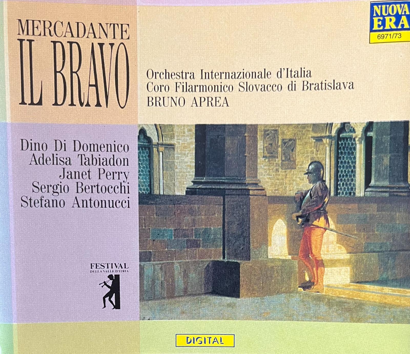 3 CD BOX MERCADANTE Il Bravo Raritný! - Hudba