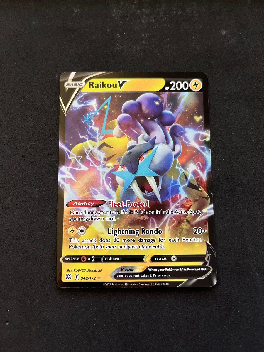 Raikou V - Brilliant Stars Pokémon card 048/172