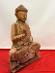 Staršia vyrezávaná drevená socha Budha Belgicko 51cm - Zberateľstvo