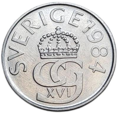 Švédsko 5 korun 1984 - Král Karel XVI. Gustav (1975 - 2019)