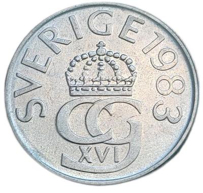 Švédsko 5 korun 1983 - Král Karel XVI. Gustav (1975 - 2019)