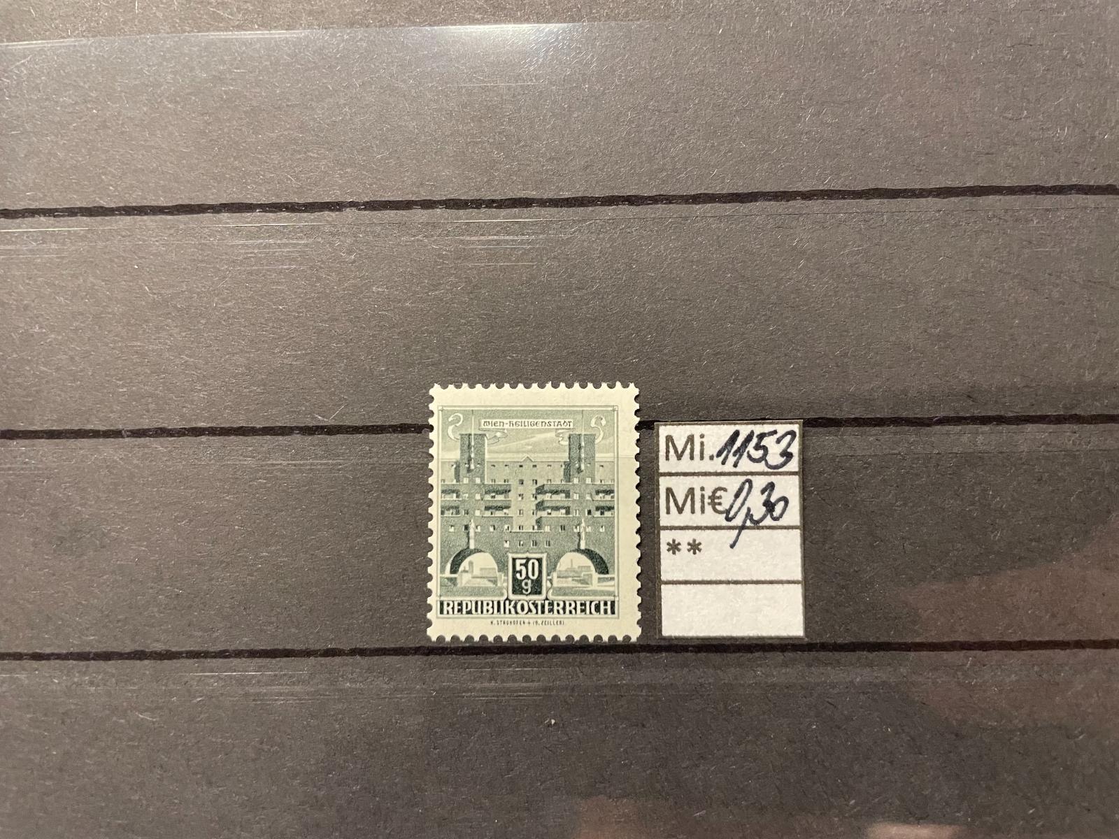 Rakúsko, Mi. 1153 - Známky Európa