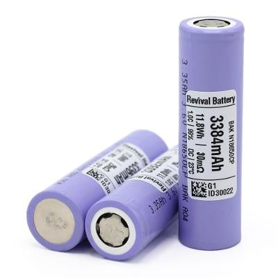 100x BAK N18650CP | 3350mAh | Nové* | Revival Battery
