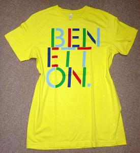 Frajerské tričko Benetton vel. 170 - jako nové