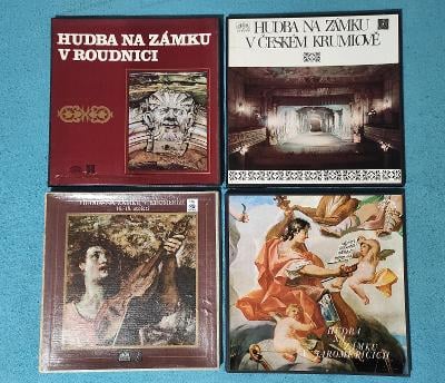4x starší LP dvoualbum HUDBA NA ZÁMKU...