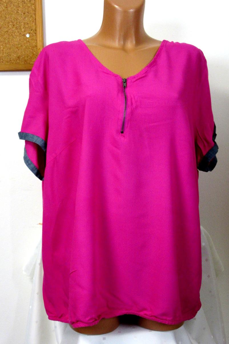 Tmavo ružová tunika veľ: 2XL - Dámske oblečenie