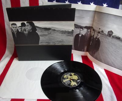 ⭐️ LP: U2 - THE JOSHUA TREE, jako nová NM+ 1vyd s PLAKATEM Germany1987