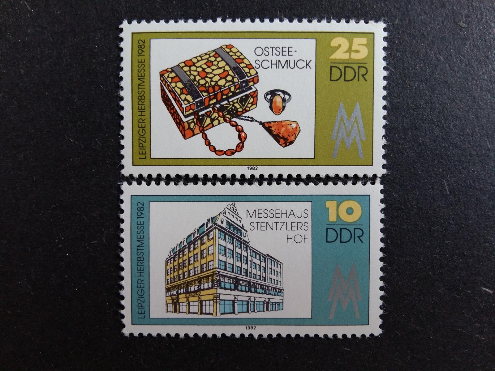 NDR/DDR - 1982 - Kompletný rad - Čisté ** - Mi.2733-2734 - Známky Nemecko