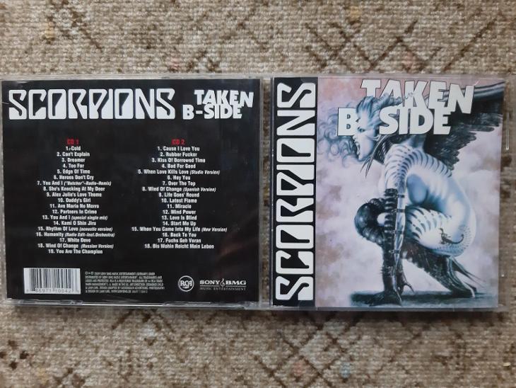 2CD SCORPIONS TAKEN B SIDE Aukro