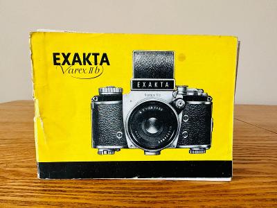 stary fotoaparát EXAKTA VAREX II. b - Návod