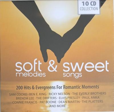 10 CD - Soft Melodies & Sweet Songs (Wallet Box, nové ve folii)
