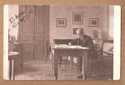 TGM - Masaryk - v pracovně r.1917 - Kyjev Ukrajina - MF pohlednice /12