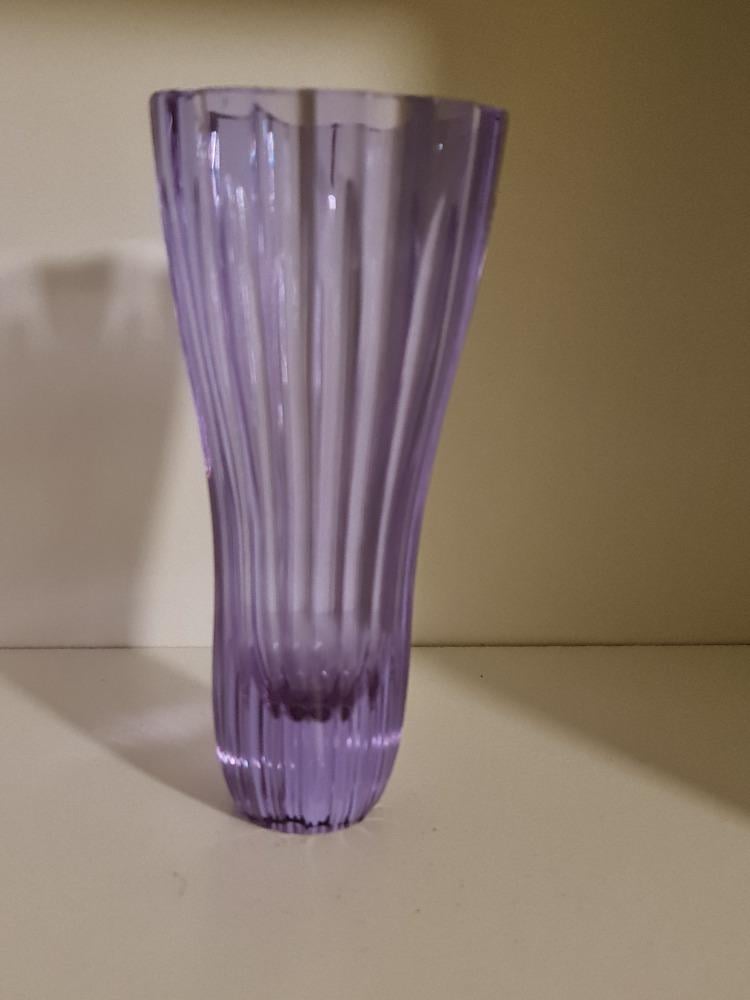 Moser váza Alexandrit - Starožitnosti