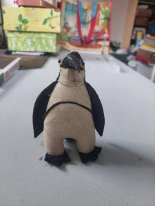 Aukce od 1Kč : Retro plyšový tučňák 