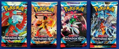 4x Pokémon Booster Paradox Rift Scarlet & Violet (viz foto) NOVINKA!