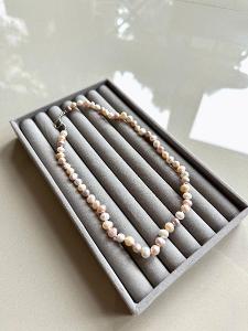 Říční pravé perly náhrdelník