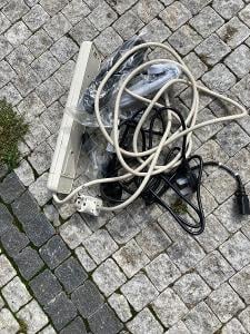 Set of UK cables // prodluž. a další kabely s britským 220V konektorem