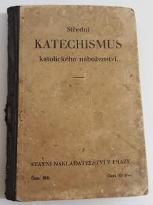 Kniha Stredný katechizmus katolíckeho náboženstva z roku 1931