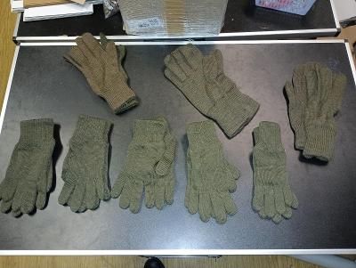 Vojenské zimní rukavice, 1 pár