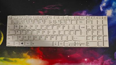 NTB klávesnice Bílá Z Toshiba Satelite L850