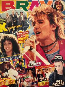 Bravo německý časopis 1983 Limahl,Stewart,I.Cara,Kiss,Nena,Sting,Wham