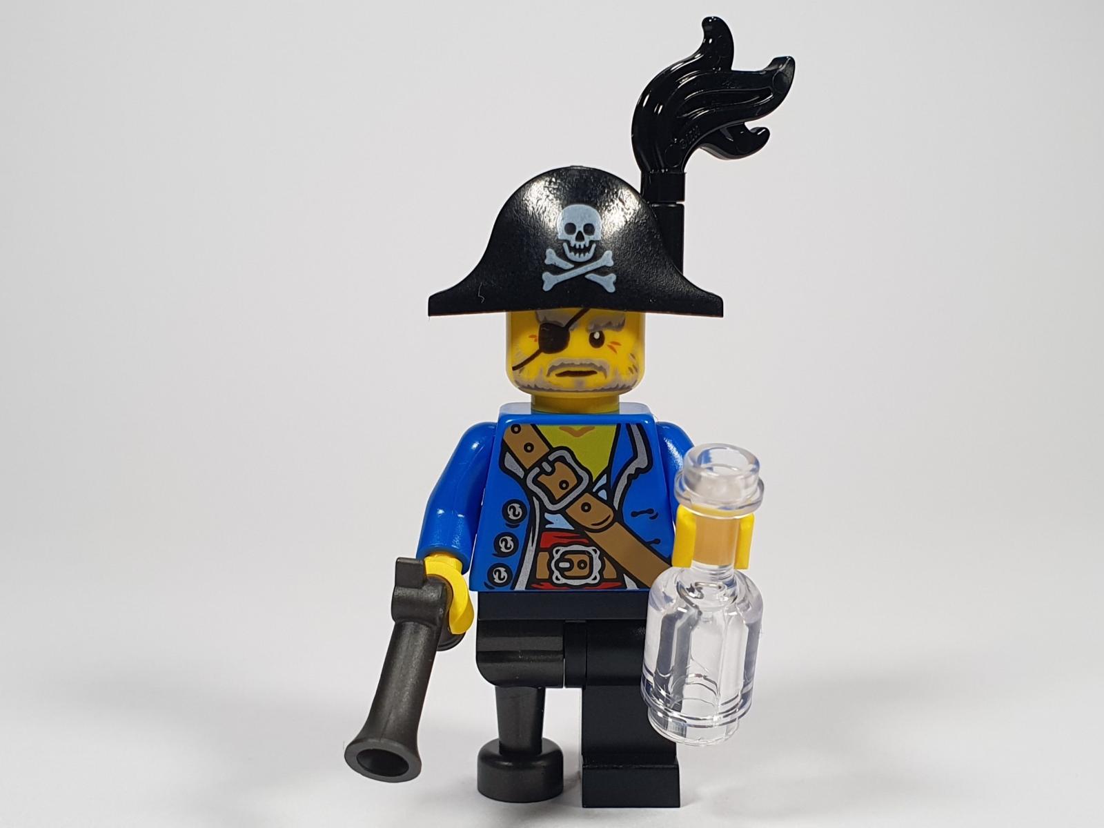 Lego Minifigúrka Pirát Kapitán #2 - Hračky