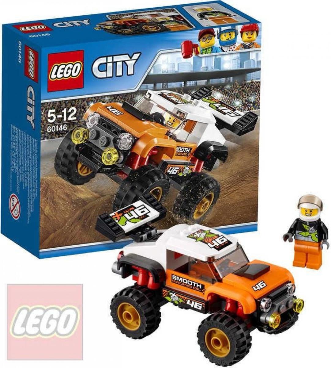 LEGO City 60146 Nákladiak pre kaskadérov - Hračky
