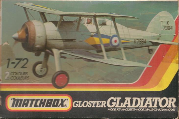 Gloster Gladiator 1/72 Matchbox | Aukro