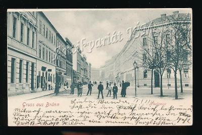 Brno K157 "Thalgasse" živý záběr DA r.1900