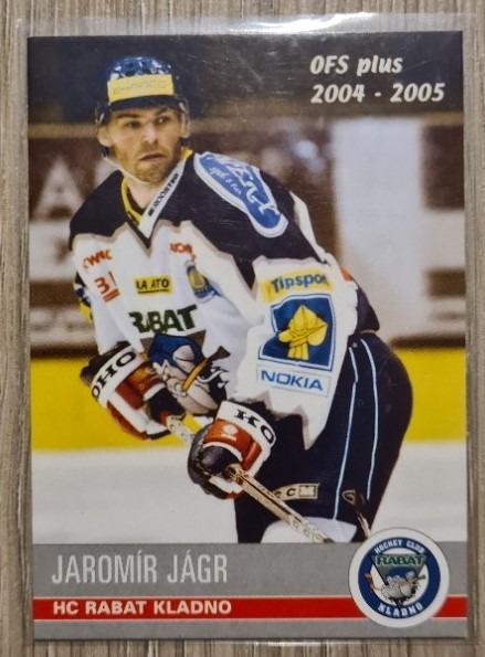 Jaromir Jagr - Hokejové karty
