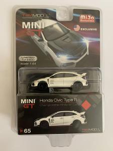 Mini GT 1/64 Honda Civic Type R Championship White/carbon