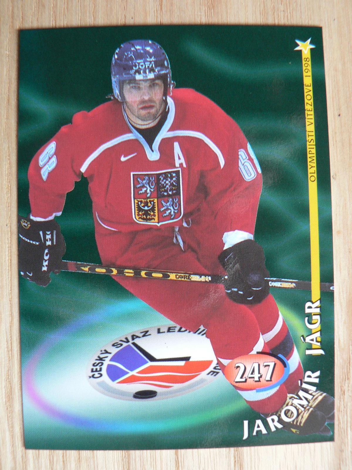Jágr Jaromír - Reprezentácia / OFS 1998-99 - Hokejové karty