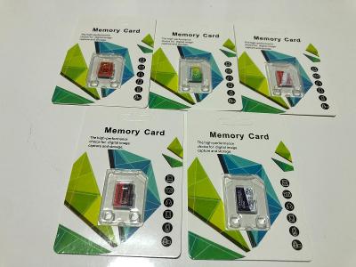 5ks Nové Micro SD karty 64Gb