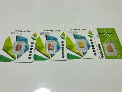 4ks Nové Micro SD karty 64Gb