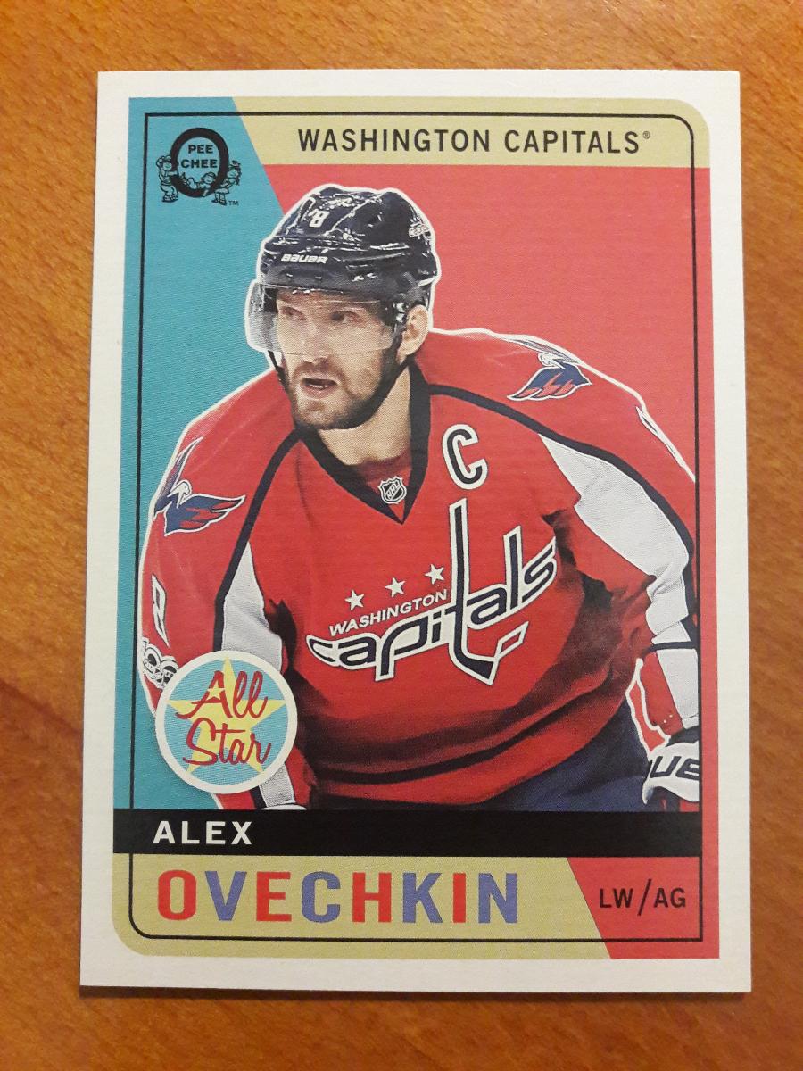 O-Pee-Chee - Alex Ovechkin - Hokejové karty