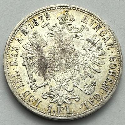 Rakousko Uhersko FJI. 1 Zlatník 1879 patina č.2