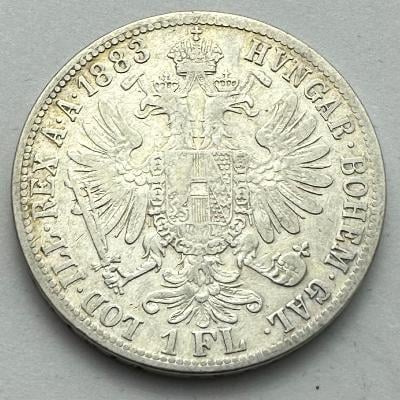 Rakousko Uhersko FJI. 1 Zlatník 1883