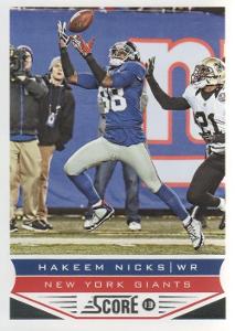 HAKEEM NICKS 🏈 NEW YORK GIANTS 🏈 NFL