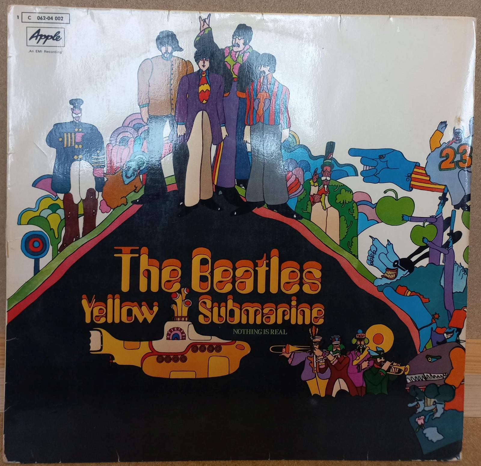 Lp The Beatles Yellow Submarine 1969 Aukro 5693