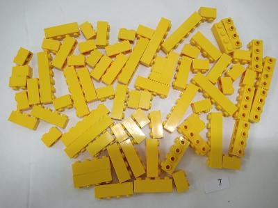 lego žluté dílky mix